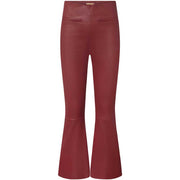 Depeche 50896 AvaDEP RW Flare 7/8 Pants Rød - J BY J Fashion