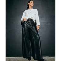 Depeche 51264 BoaDEP HW Pants Wide Leg Black