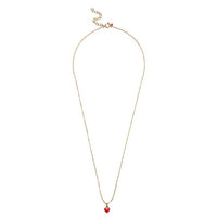 Enamel N127G Amore Necklace Guld - J BY J Fashion