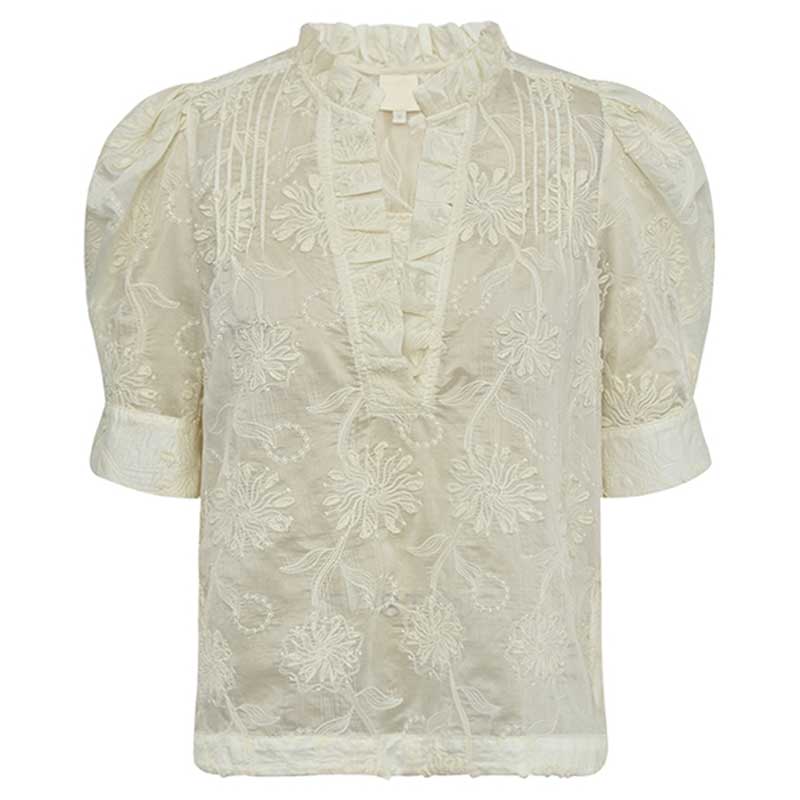 Gossia AmarGO Lace Blouse Creme