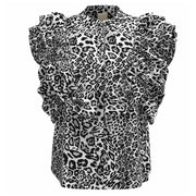 Gossia MusetteGO Kai Blouse Grey Leopard - J BY J Fashion