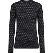 Hype The Detail 200-14-46 Printed Blouse Black