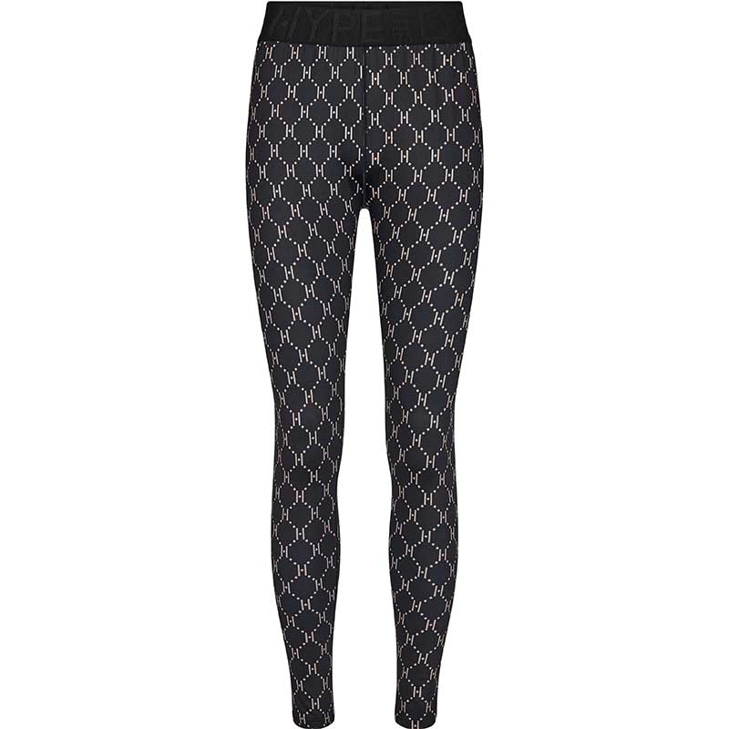 Hype The Detail 200-21-32 Printed Leggings Black - J BY J Fashion