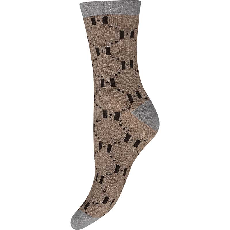 Hype The Detail 21562-75-4347 Socks W/ Lurex Sand