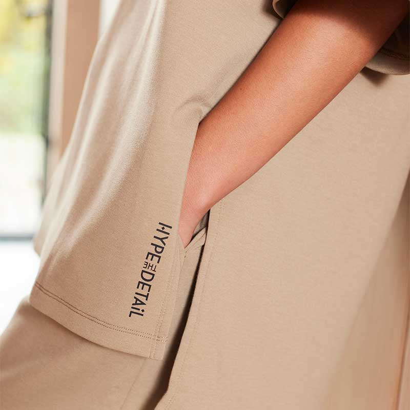 Hype The Detail 555-2-82 Oversized Sweat Sand