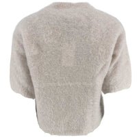 J BY J 28008 Kid Mohair Knit Beige - J BY J Fashion