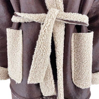 J By J 13067 Teddy Coat Beige - J BY J Fashion