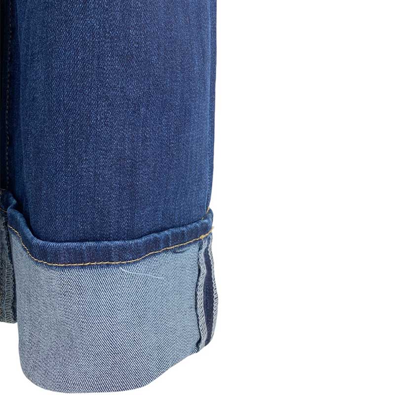 J By J 1364 Wide Stretch Jeans Blue - J BY J Fashion