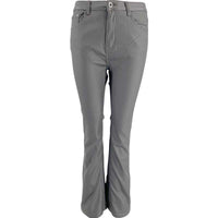 J By J 6866 Wide Stretch Pants Coated Grey