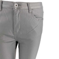 J By J 6866 Wide Stretch Pants Coated Grey