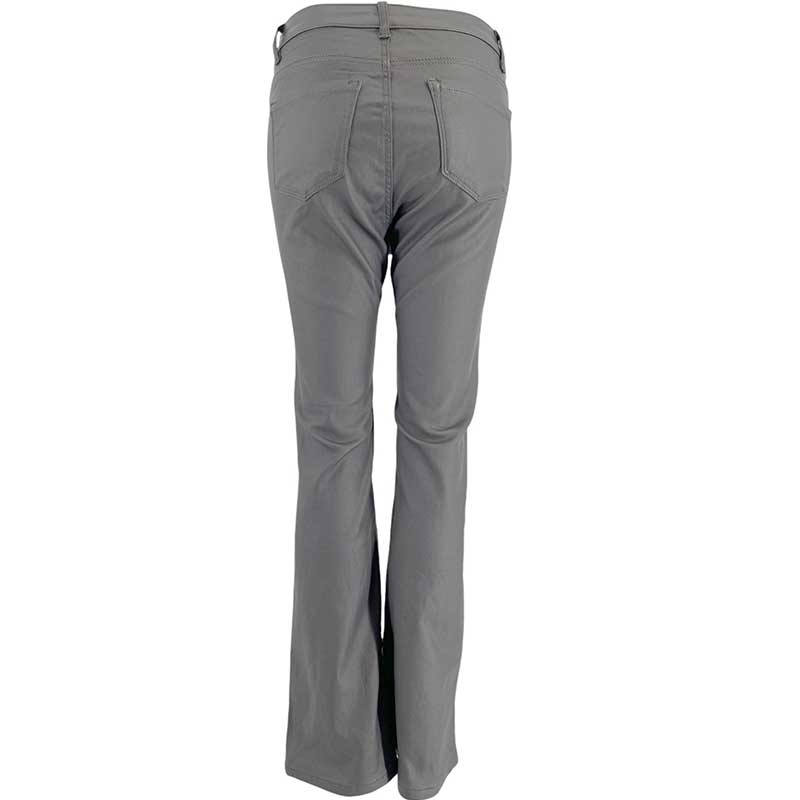 J By J 6866 Wide Stretch Pants Coated Grey