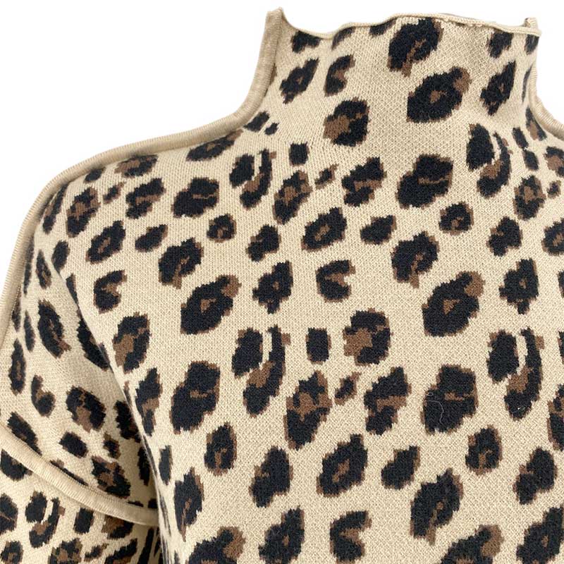 J By J 8025 Leo Knit Leopard