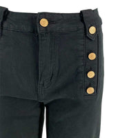 J By J 8053 Stretch Wide Jeans Gold/Black - J BY J Fashion