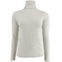 J By J 9013 Viscose Roll Neck Beige - J BY J Fashion