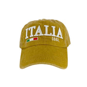 J By J Italia 1861 Cap Yellow - J BY J Fashion