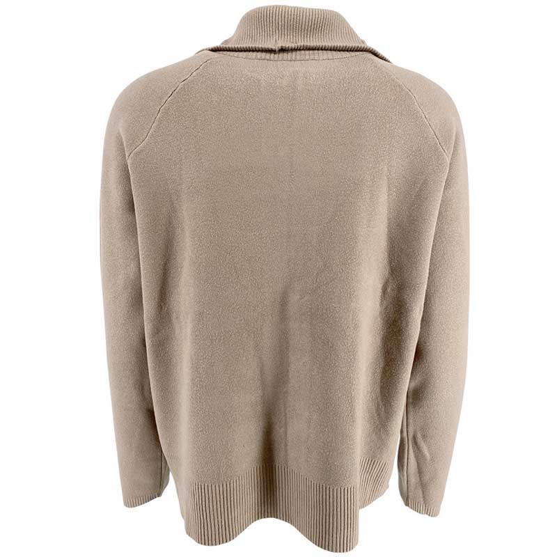 J by J Me7200 Knit Cardigan Taupe - J BY J Fashion