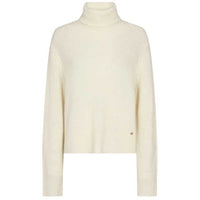 MOS MOSH MMAIDY THORA ROLLNECK KNIT OFF WHITE - J BY J Fashion