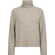 Mos Mosh MMAidy Thora Rollneck Knit Sand - J BY J Fashion