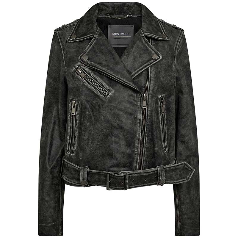 Mos Mosh MMCelia Biker Jacket Phantom - J BY J Fashion