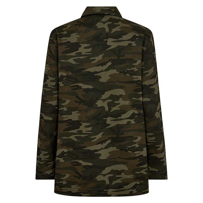 Mos Mosh MMPaco Army Shirt Forest Night - J BY J Fashion