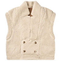 Munthe Fikaly Reversible Vest Camel - J BY J Fashion