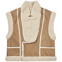 Munthe Fikaly Reversible Vest Camel - J BY J Fashion