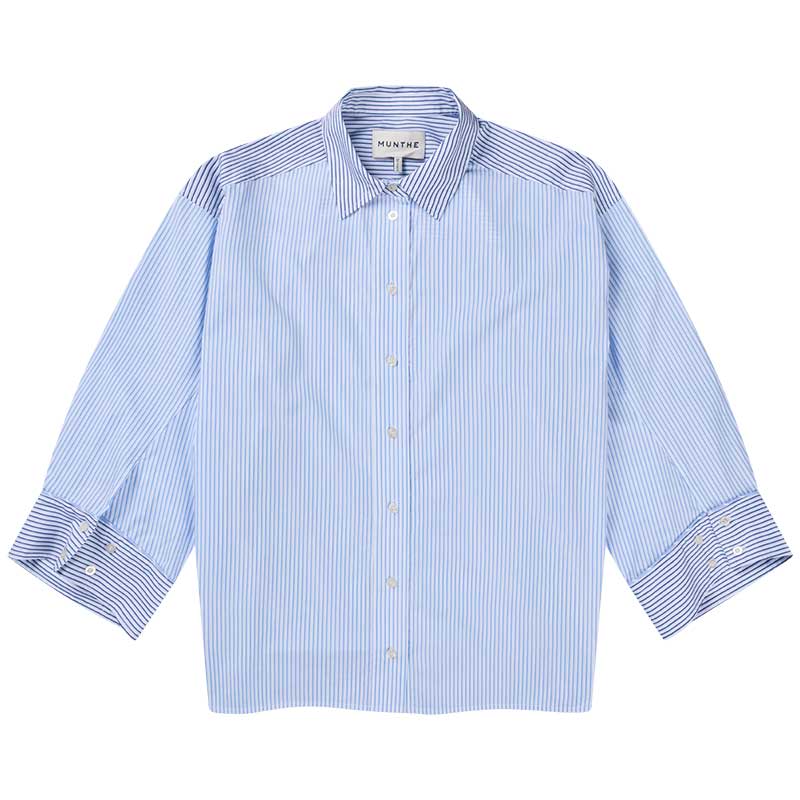 Munthe Filberto Oversized Shirt Blue - J BY J Fashion