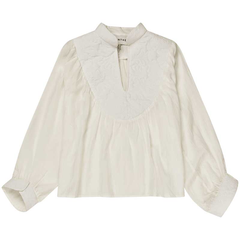 Munthe Frantz Loose Blouse Ivory - J BY J Fashion