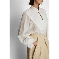 Munthe Frantz Loose Blouse Ivory - J BY J Fashion