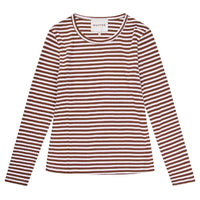 Munthe Jote L/S T-Shirt Mocca - J BY J Fashion