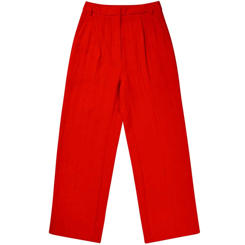 Munthe Kosmila Suit Pants Red - J BY J Fashion