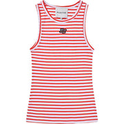 Munthe Tezza Striped Top Red - J BY J Fashion