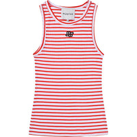 Munthe Tezza Striped Top Red - J BY J Fashion