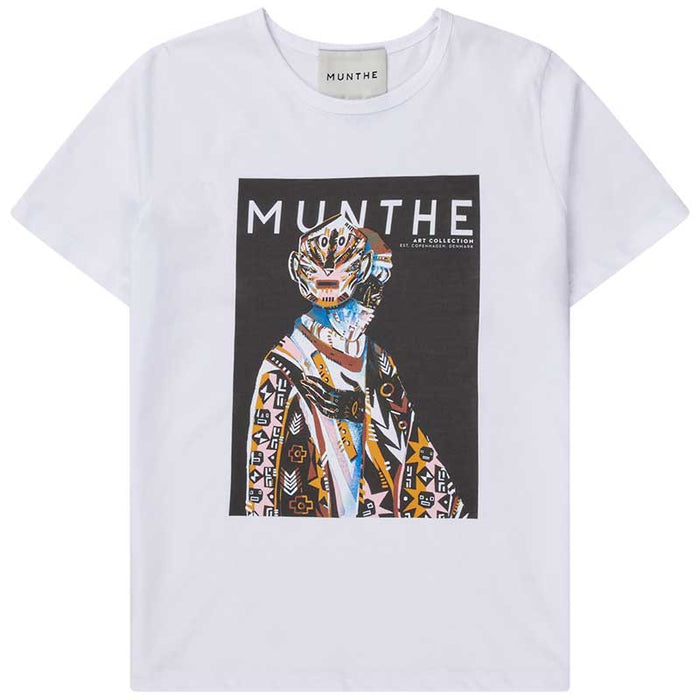Munthe Toria Logo T-Shirt White