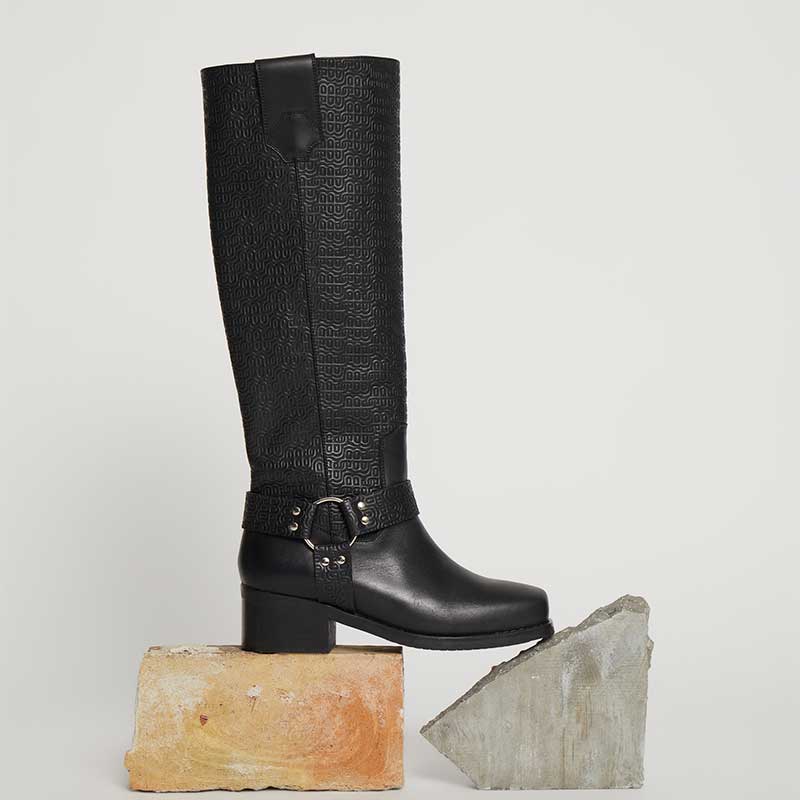 Munthe Totor Long Boots Black - J BY J Fashion