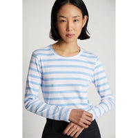 Munthe Jote L/S T-Shirt Light Blue - J BY J Fashion