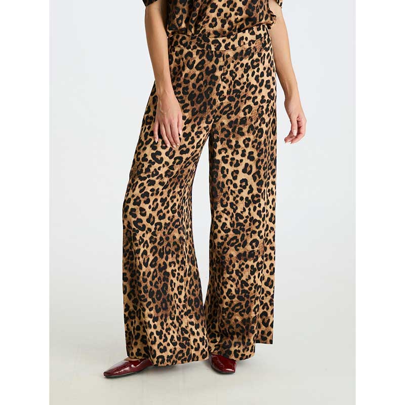 Neo Noir Avie Leo Pants Leopard - J BY J Fashion