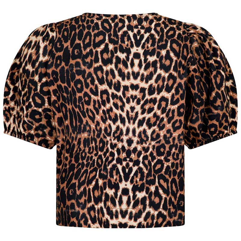 Neo Noir Bianca Leo Blouse Leopard - J BY J Fashion