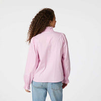 Neo Noir Brielle Stripe Shirt Light Pink