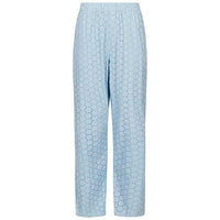 Neo Noir Claira Broiderie Pants Lyseblå - J BY J Fashion