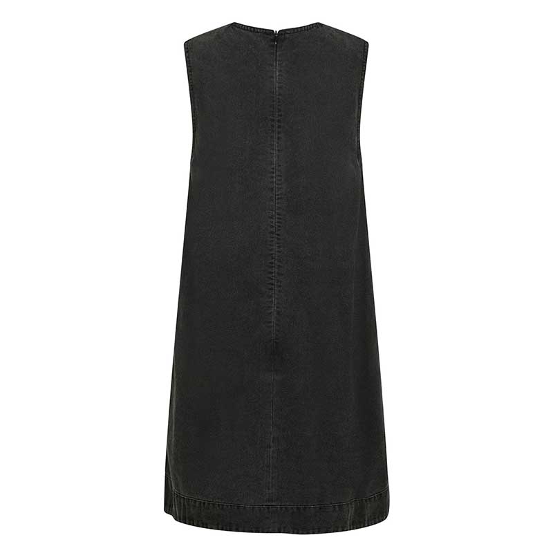 Neo Noir Livo Spencer Denim Dress Black