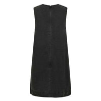 Neo Noir Livo Spencer Denim Dress Black