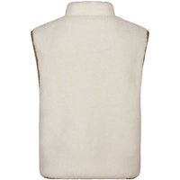 Neo Noir Scout Teddy Waistcoat Off White