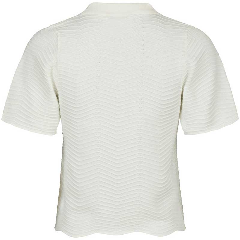 Neo Noir Soko Wave Knit Tee Off White