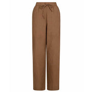 Neo Noir Sonar Linen Pants Mørk Sand - J BY J Fashion