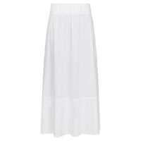 Neo Noir Yara Poplin Skirt White