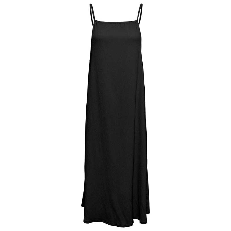 PIECES PCLUNA STRAP MIDI DRESS SORT - J BY J Fashion