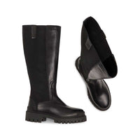 Pavement Mandy Long Boots Black/Black - J BY J Fashion