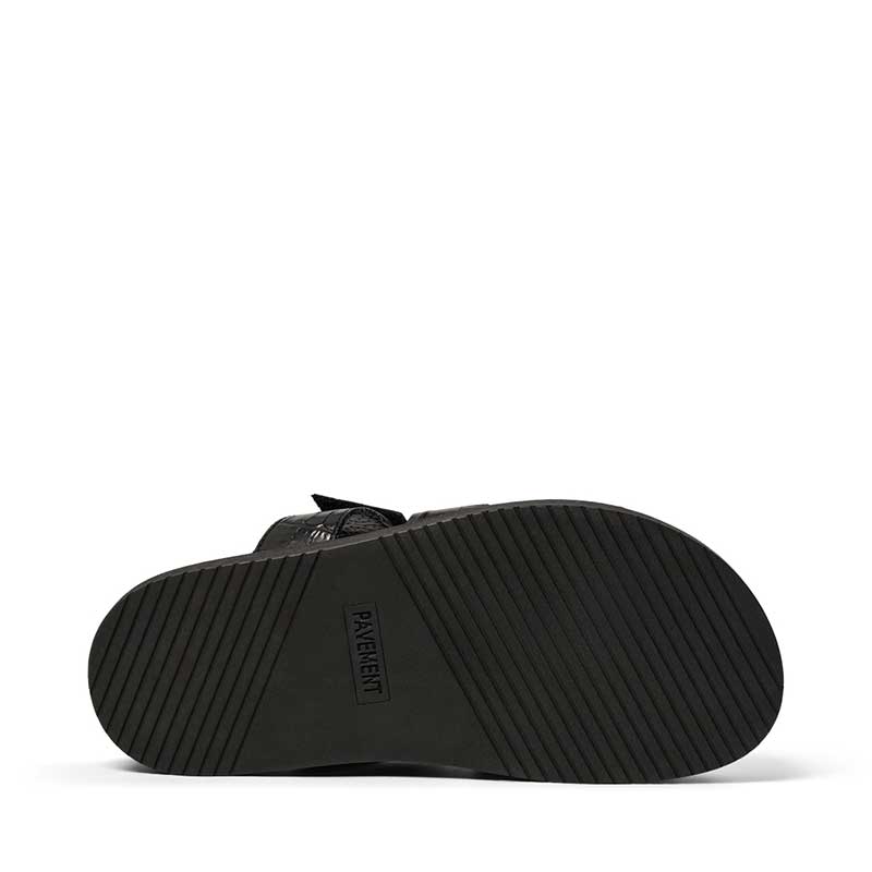 Pavement Maru Croco Sandals Black Croco