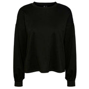 PcJacy LS O-Neck Sweat BC Sort - J BY J Fashion